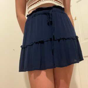 Earthbound Navy Skirt